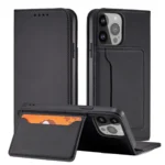 Magnet Card Case Case For Flip Cover Wallet Stand Black iPhone 14 Pro Tok