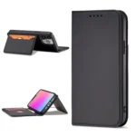 Magnet Card Case Case For Flip Cover Wallet Stand Black iPhone 14 Pro Tok