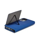 Magnet Card Case Case For Flip Cover Wallet Stand Blue iPhone 14 Pro Max Tok