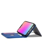 Magnet Card Case Case For Flip Cover Wallet Stand Blue iPhone 14 Pro Max Tok