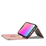Magnet Card Case Case For Flip Cover Wallet Stand Pink iPhone 14 Pro Max Tok