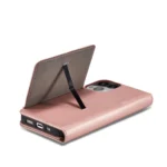 Magnet Card Case Case For Flip Cover Wallet Stand Pink iPhone 14 Pro Max Tok