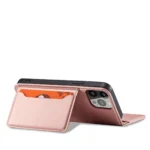 Magnet Card Case Case For Flip Cover Wallet Stand Pink iPhone 14 Pro Tok