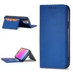 Magnet Card Case For Cover Card Wallet Card Stand Blue iPhone 13 Tok