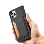 Magnet Card Case For Pouch Card Wallet Card Holder Black iPhone 12 Pro Max Tok