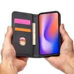 Magnet Card Case For Pouch Card Wallet Card Holder Black iPhone 12 Pro Max Tok