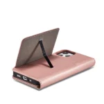 Magnet Card Case For Pouch Card Wallet Card Holder Pink iPhone 12 Pro Max Tok