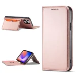 Magnet Card Case For Pouch Card Wallet Card Holder Pink iPhone 12 Pro Max Tok