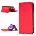 Magnet Card Case For Pouch Card Wallet Card Holder Red iPhone 12 Pro Max Tok