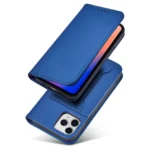 Magnet Card Cover Card Wallet Card Stand Blue iPhone 12 Tok