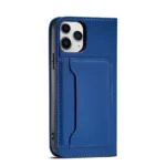 Magnet Card Cover Card Wallet Card Stand Blue iPhone 12 Tok