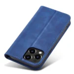 Magnet Fancy Case Case For Flip Cover Wallet Stand Blue iPhone 14 Pro Tok