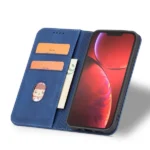 Magnet Fancy Case Case For Flip Cover Wallet Stand Blue iPhone 14 Pro Tok