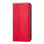 Magnet Fancy Case Case For Flip Cover Wallet Stand Red iPhone 14 Pro Tok