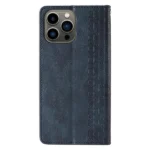 Magnet Strap Case Flip Wallet Mini Lanyard Stand Blue iPhone 14 Pro Tok