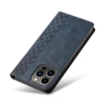 Magnet Strap Case Flip Wallet Mini Lanyard Stand Blue iPhone 14 Pro Tok
