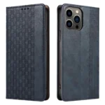 Magnet Strap Case Flip Wallet Mini Lanyard Stand Blue iPhone 14 Pro Tok