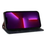 Magnet Strap Case Flip Wallet Mini Lanyard Stand Blue iPhone 14 Pro Tok