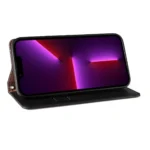 Magnet Strap Case For Pouch Wallet + Mini Lanyard Pendant Black iPhone 12 Pro Max Tok