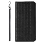Magnet Strap Case For Pouch Wallet + Mini Lanyard Pendant Black iPhone 13 Tok