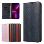 Magnet Strap Case For Pouch Wallet + Mini Lanyard Pendant Blue iPhone 12 Pro Max Tok