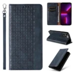 Magnet Strap Case For Pouch Wallet + Mini Lanyard Pendant Blue iPhone 12 Pro Max Tok