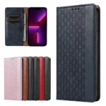 Magnet Strap Case For Pouch Wallet + Mini Lanyard Pendant Blue iPhone 13 Pro Max Tok