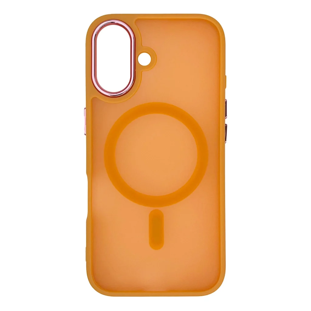 Magnetic Collection MagSafe Case Orange iPhone 16 Tok