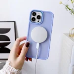 Magnetic Color Matte Case For - Pink iPhone 15 Pro Max Tok