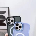 Magnetic Color Matte Case For - Pink iPhone 15 Pro Max Tok