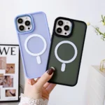 Magnetic Color Matte Case For - Purple iPhone 15 Tok
