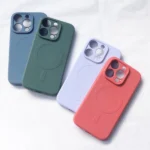 MagSafe Compatible Silicone Case For Silicone Case - Cream iPhone 15 Pro Max Tok