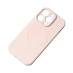 MagSafe Compatible Silicone Case For Silicone Case - Cream iPhone 15 Pro Tok