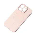 MagSafe Compatible Silicone Case For Silicone Case - Cream iPhone 15 Pro Tok