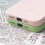 MagSafe Compatible Silicone Case For Silicone Case - Cream iPhone 15 Pro Tok
