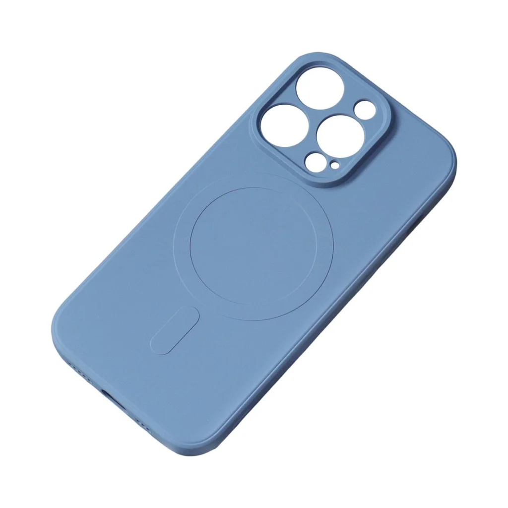 MagSafe Compatible Silicone Case For Silicone Case - Navy Blue iPhone 15 Pro Max Tok
