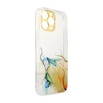 Marble Case For Gel Cover Orange Marble iPhone 12 Pro Max Tok