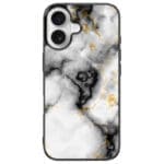 Márvány Golden iPhone 16 Tok