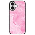 Márvány Rózsaszín iPhone 16 Tok
