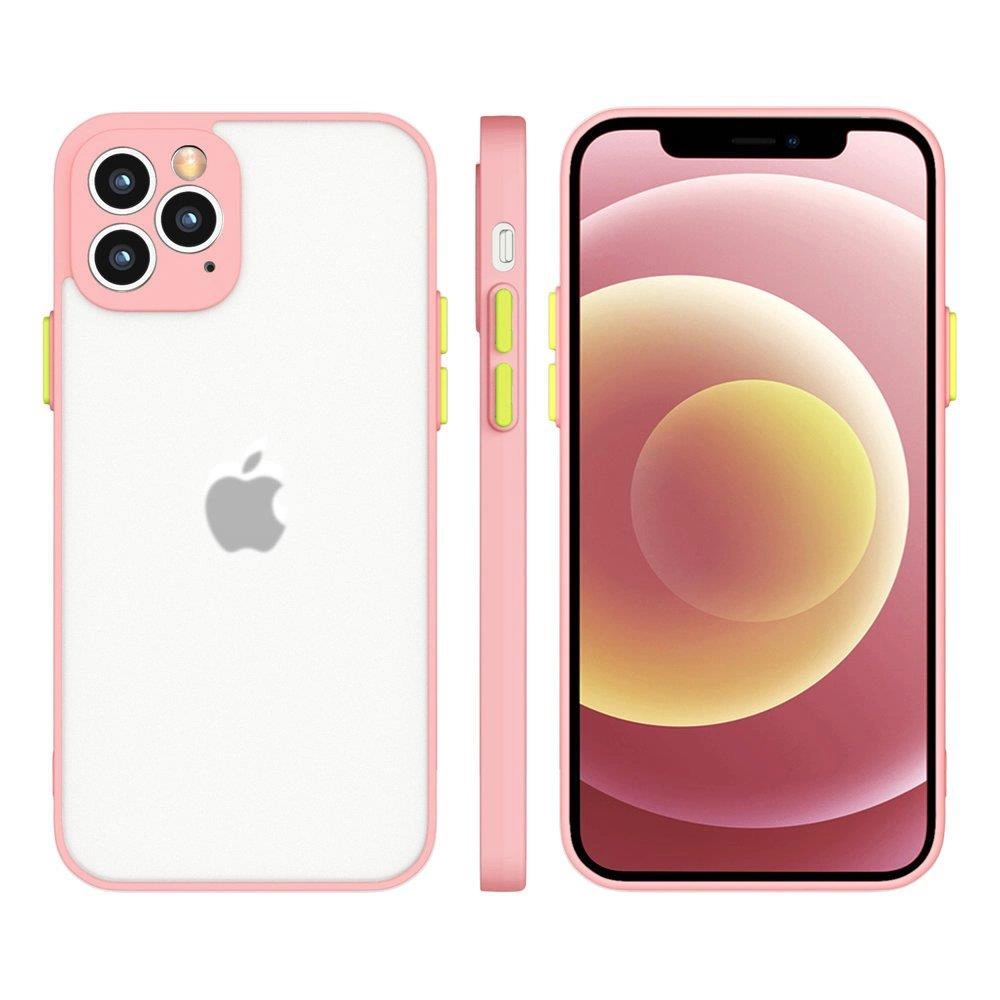 Milky Case Silicone Flexible Translucent Case For Pro Pink iPhone 11 Pro Tok