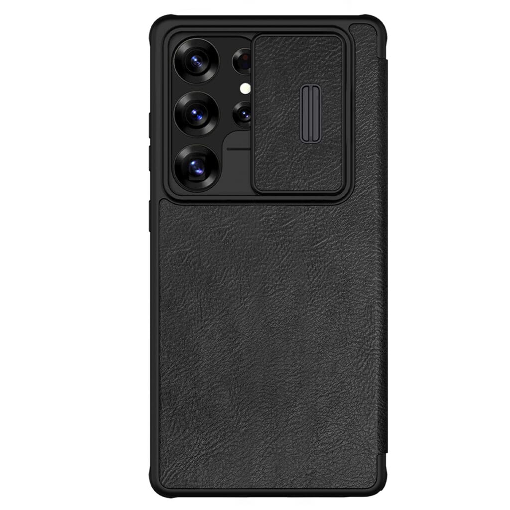 Nillkin Qin Book PRO Black Samsung Galaxy S25 Ultra Tok