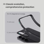 Nillkin Super Frosted PRO Magnetic Black Samsung Galaxy S25 Tok