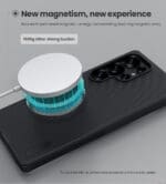 Nillkin Super Frosted PRO Magnetic Black Samsung Galaxy S25 Ultra Tok