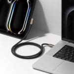 Ringke Usb 3.2 Gen 2X2 Type-C 90 Degree Cable Pd240W 200Cm Black