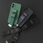 Rope Case Gel Case With A Chain Lanyard Bag Lanyard Light Blue iPhone 12 Pro Max Tok