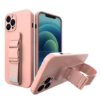 Rope Case Gel Case With A Chain Lanyard Bag Pro Max Pink Lanyard iPhone 11 Pro Max Tok