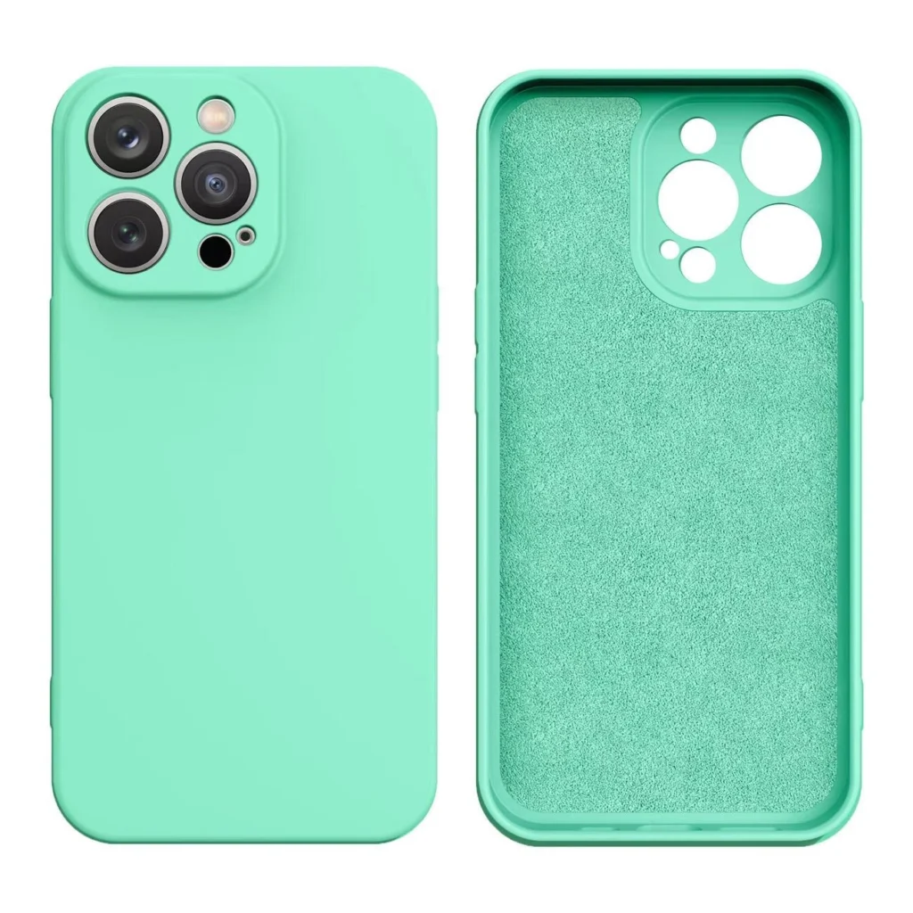Silicone Case For Silicone Cover Mint Green iPhone 13 Pro Max Tok