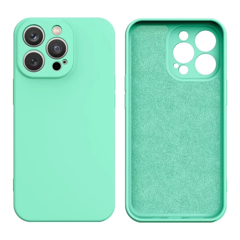 Silicone Case Plus Silicone Cover Mint Green iPhone 14 Plus Tok