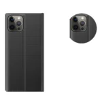 Sleep Case Bookcase Type Case With Smart Window For Pink iPhone 13 Pro Tok