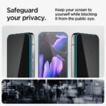 Spigen Glas.Tr ”Ez Fit” 2-Pack Privacy Google Pixel 9/9 Pro